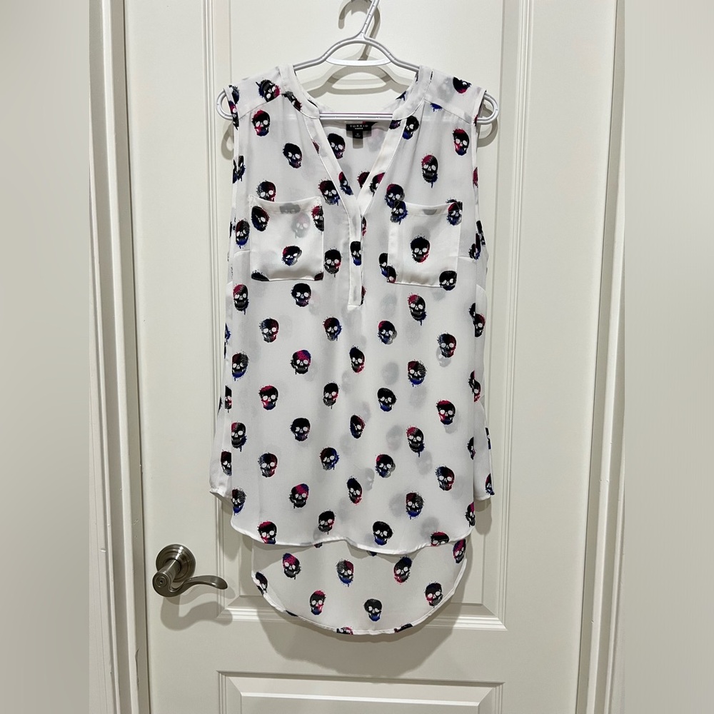 Torrid Harper sleeveless pullover top, size 0